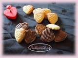 Fraise biscuité au chocolat et ronde interblog # 37