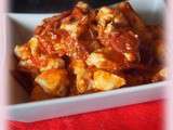 Sauté de poulet au chorizo et sauce tomate et mini ronde Easycook