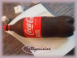 Gateau bouteille de Coca