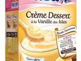 2 paquets de crème dessert alsa à gagner sur mon blog.......Une à la vanille, une au chocolat
