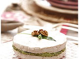 Camembert au pesto d'ail des ours, noix, mascarpone
