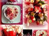 Cheesecake à la pomme et au gingembre pour le concours pink lady: Tête à tête de la St Valentin