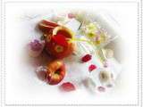 Nectar de pommes, thé Darjeeling, miel, cannelle, gingembre + Jeu concours Pink Lady « Réveil des sens »