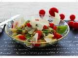 Pennes au pesto basilic, tomates, copeaux de parmesan.....Suite test sauce pesto basilic Zapetti