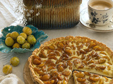 Tarte mirabelles de Lorraine avec son appareil à flan ou migaine en Lorraine! Un délice à tester absolument