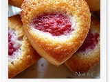 Financiers miel framboise : merci Dorian