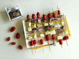 Brochettes d’halloumi