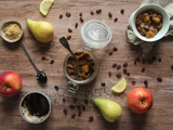 Compotée de pommes et poires au sirop de Liège