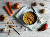 Curry à la butternut, carottes et pomme de terre