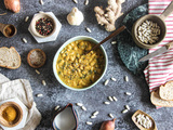 Curry de haricots blancs