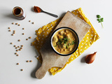 Curry de pois chiches, butternut et tofu