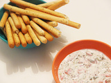 Dip ou tartinade concombre pastèque