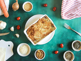 Lasagnes de palmini aux tomates et épinards