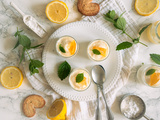 Mousses au citron à l’aquafaba