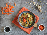 Pâtes au brocoli et haricots blancs