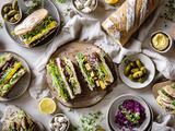 Sandwichs végétaux : des idées simples pour tous les jours