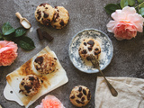 Scones aux pépites de chocolat