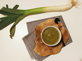 Soupe de poireau, pommes de terre et céleri