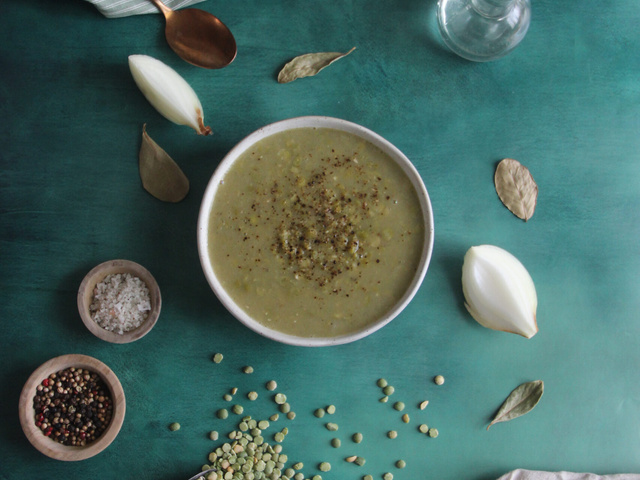 Recettes de Soupe aux pois