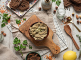 Tartinade d’aubergine au miso