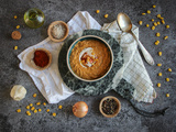 Velouté de maïs au paprika
