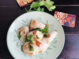 Pierogi aux choux et champignons