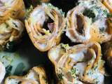 Rouleaux de « saumon » au raifort (vegan)