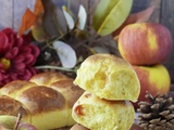 Brioches fourrées pommes caramélisées