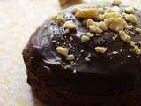 Brownies noix de cajou glaçage chocolat