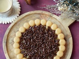 Gâteau à la creme mont blanc au micro-ondes