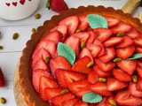 Gâteau au yaourt et aux fraises
