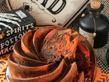 Marbré d'halloween (Amande/chocolat}