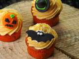 Minis cupcakes orange et pépites de chocolat {Halloween 2016}