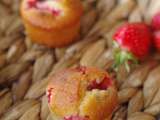 Minis muffins aux fraises