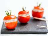Tomates cerises farcies aux