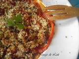 Crumble aux Tomates (recette ProPoint Weight-Watchers)