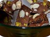 Nougat au Chocolat et Figues Sèches de Christelle Brua Pré Catelan