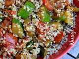 Quinoa Gourmand Courgette et Tomate à l'Indienne