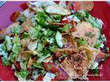 Salade Fattouche spécialité Libanaise