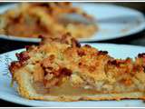 Tarte aux pommes et Crumble; Apple Crumble Pie de Hervé Cuisine