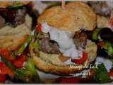 Whoopies burger d'Agneau Presto à la Libanaise