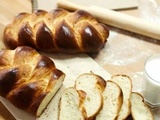 Brioche tressée à la fleur d’oranger