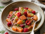 Ceviche de saumon aux framboises: Le mariage inattendu qui va réveiller vos papilles