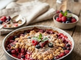 Crumble aux fruits rouges: la recette magique que tout le monde va vous demander