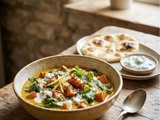 Curry de patates douces au gingembre et lait de coco