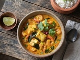 Curry de poisson et gambas à la coco: Une explosion de saveurs incroyables