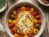 Feta rôtie au four au miel et thym : Le secret des textures pour une expérience crémeuse inégalée