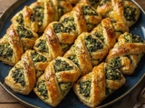 Feuilletés aux épinards, ricotta et garam massala