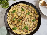 Frittata aux courgettes