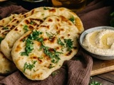 Naans au fromage et garam masala